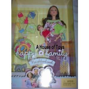  Barbie Happy Family Neighborhood Mom & Baby: Toys & Games