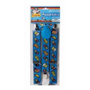  Blue Oktoberfest Costume Suspenders Toys & Games