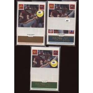  1986 McDonalds Footba Sets Kansas City Chiefs (3) NRMT 