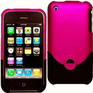  iCase iPhone 3G Rubber Coating Hard Plastic Snap On 