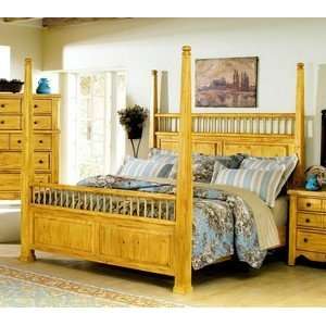   Bed  Beeswax Irish Pine by Vaughan Bassett Furniture: Home & Kitchen