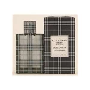 BURBERRY BRIT FOR MEN   EDT SPRAY 1.7 OZ [Health and Beauty] [Health 