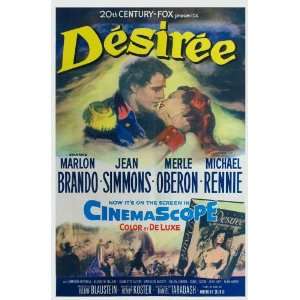 Desiree Poster Movie B 11x17 Marlon Brando Jean Simmons Michael Rennie 