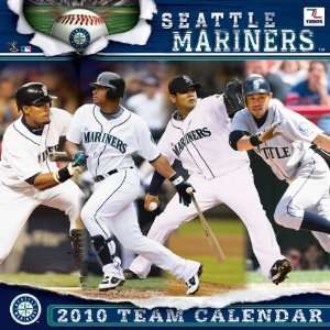  Seattle Mariners 2010 12x12 Team Wall Calendar: Sports 