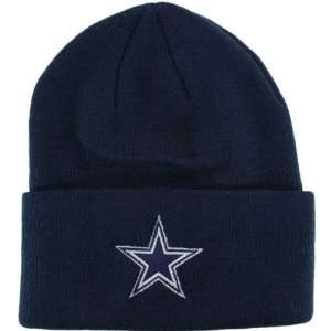  Dallas Cowboys Preppy Navy Knit Hat: Sports & Outdoors