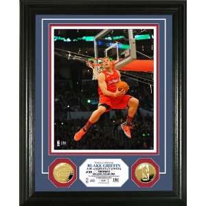  NBA Los Angeles Clippers Blake Griffin Dunk 24KT Gold 