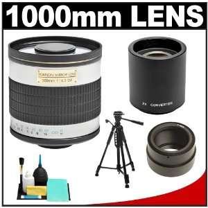  Rokinon 500mm f/6.3 Mirror Lens & 2x Teleconverter 