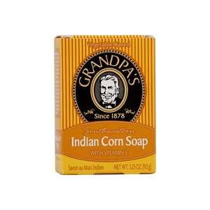   Grandpas Body Care Grandpas Indian Corn Soap 3.25 OZ (Pack of 6
