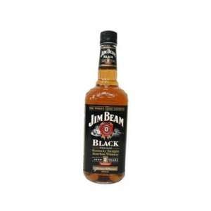  Jim Beam Black Label Bourbon Whiskey 750ml: Grocery 