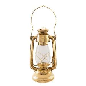  Oil Lantern   Brass Hurricane Lamp 13 Home & Kitchen