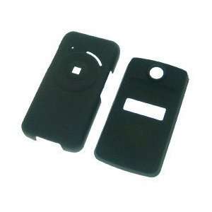  Black Rubber Feel Snap On Hard Cover Case Cell Phone 