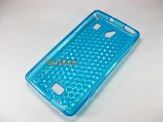 Plastic Soft Rhomb Skin Cover Case Guard For Samsung Omnia 7 i8700 