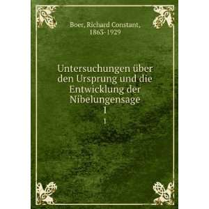  der Nibelungensage. 1 Richard Constant, 1863 1929 Boer Books