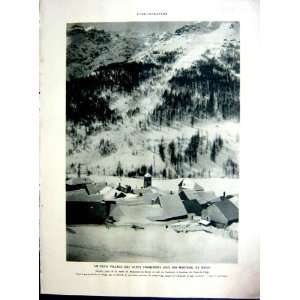  Alpes Lautaret Lauzet Brianconnais Ski French 1934