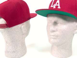 LA Snapback Los Angeles Cap PLAIN Hat NEW Retro Adjustable Vintage 