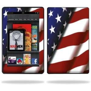   Skin Decal Cover for  Kindle Fire 7 inch Tablet American Pride