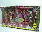Monster High 5 Gloom Beach Doll Set with Exclusive Ghoulia (MIB) NEW