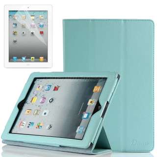   PU Leather Case Smart Cover Stand For Apple ipad 2 2nd New ipad 3 3rd