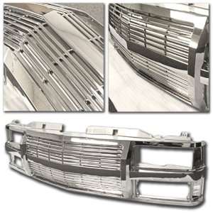  Chevy Silverado 1PC ALL Chrome Front Grille Grille Grill 