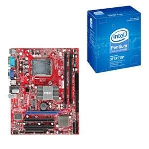  MSI G31TM P21 Motherboard and Intel Pentium Dual C 