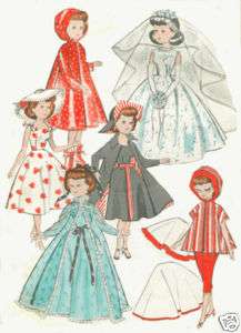 10 Little Miss Revlon Fashion Doll Pattern #8353  