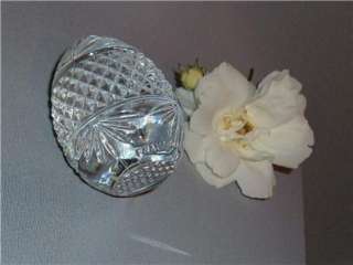 ELEGANT CRYSTAL CLEAR EGG ~ PAPERWEIGHT MADE IN FRANCE  