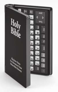   Electronic BIB 475   KJV/NIV Holy Bible NEW!! 084793998133  