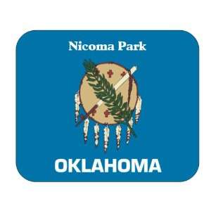   US State Flag   Nicoma Park, Oklahoma (OK) Mouse Pad 