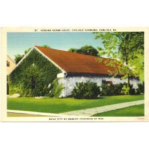  1940s Vintage Postcard Hessian Guard House   Carlisle 