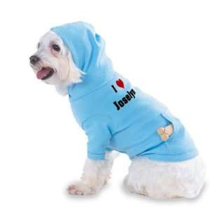  I Love/Heart Joselyn Hooded (Hoody) T Shirt with pocket 