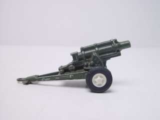 Vintage Tootsietoy Howitzer Military Cannon Die Cast  