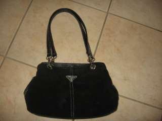 PRADA Milano black purse/handbag   MINT     