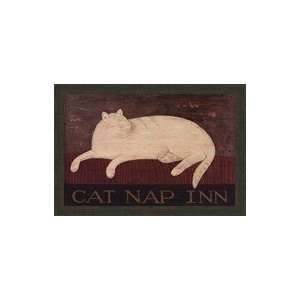  Cat Nap Inn by Warren Kimble 24x18: Home & Kitchen