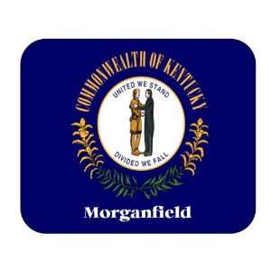  US State Flag   Morganfield, Kentucky (KY) Mouse Pad 