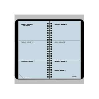  Unruled Blue Bond Appointment Book, 1 Week per Spread, 3 1 