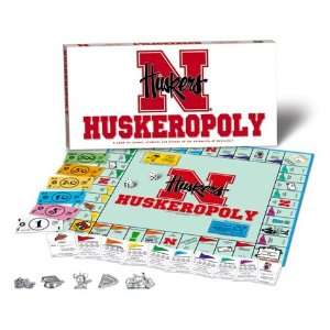    Nebraska Cornhuskers Huskeropoly Monopoly Game Toys & Games