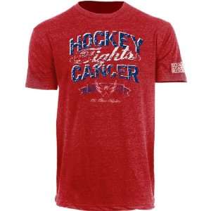   2011 Nhl Hockey Fights Cancer T Shirt Large: Sports & Outdoors