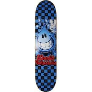 World Industries Wet Willy Checker Skateboard Deck   7.5 