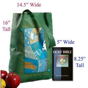  Holy Bible Plus Earth Is the Lords Tote Bag Office 
