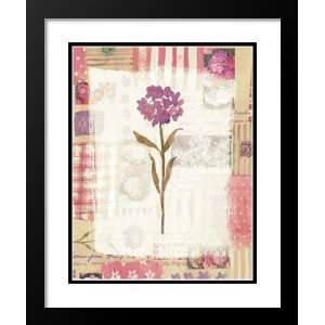  Vicki Bowman Framed and Double Matted Print 29x35 Posies 
