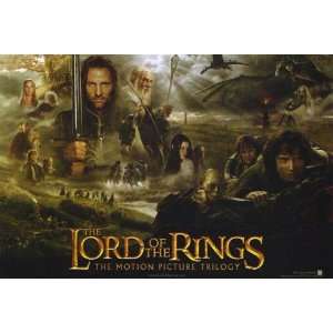 Lord of the Rings Trilogy (2003) 27 x 40 Movie Poster Style A  