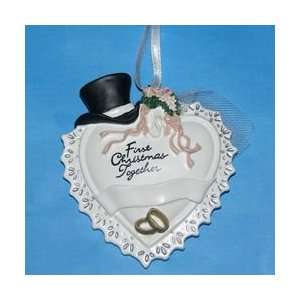 New   Club Pack of 12 Top Hat & Veil Wedding Christmas Ornaments for 