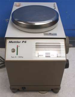 Mettler Instruments Corp. P6/7 Electronic Balance  