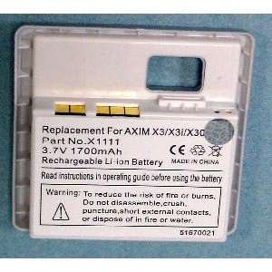  Dell Axim X3, X3i, X30 Battery (High Capacity)  