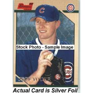  1996 Bowman Foil #299 Jeff Yoder RC   Chicago Cubs (RC 