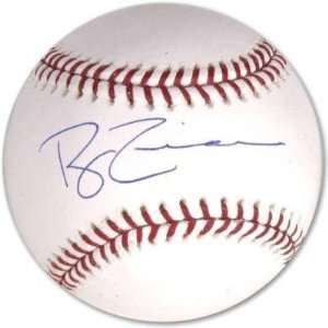 Ryan Zimmerman Autographed Ball   Mtd Memories   Autographed Baseballs