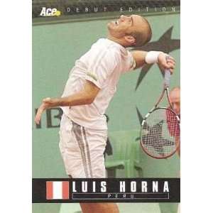  Luis Horna Tennis Card