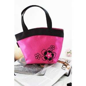  New! Adorable Daisy Love Hot Pink Small Tote Bag: Beauty