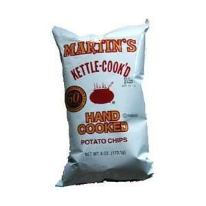 Martins Kettle Cookd Hand Cooked Potato Chips 3 Bags/9 Oz Each