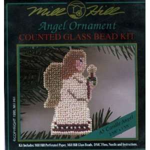   CANDLE ANGEL MILL HILL HOLIDAY ORNAMENT CCS KIT: Arts, Crafts & Sewing